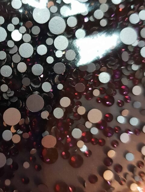 Strass varie misure Viola